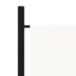 Berkfield Practical 5-Panel Room Divider Cream White 250X180 Cm - thumbnail 5