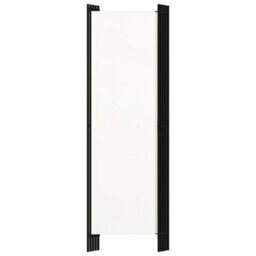 Berkfield Practical 5-Panel Room Divider Cream White 250X180 Cm - thumbnail 4
