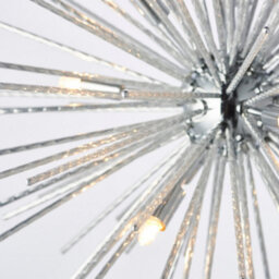 Luminosa Lighting Luminosa Lena 9 Light Spherical Pendant Chrome Plate, G9 - thumbnail 5