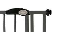 Safetots Pressure Fit Self Closing Stair Gate, 75Cm - 82Cm, Slate Grey, Auto Closing Baby Gate, Safety Barrier - thumbnail 9