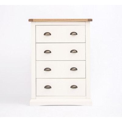 Cabinet Bits Cosenza 4 Drawer Chest Of Drawers Brass Cup Handle - image 1