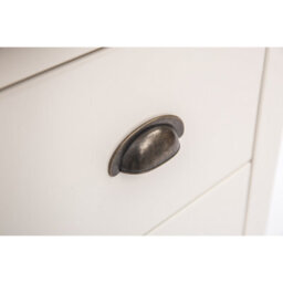 Cabinet Bits Cosenza 4 Drawer Chest Of Drawers Brass Cup Handle - thumbnail 6