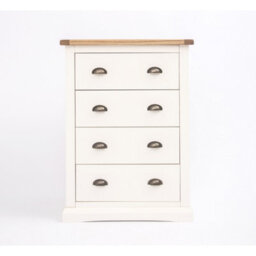 Cabinet Bits Cosenza 4 Drawer Chest Of Drawers Brass Cup Handle - thumbnail 1