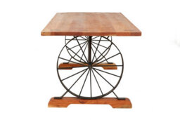 Orsina Distinctive Sturdy Acacia Wood Dining Table For Livingrooms, Unique Rectangular Wooden Table For Patio - thumbnail 3