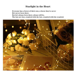 Amorly Led String Lights, 9.84Ft 100Leds, With Remote Control, For Parties, Indoor And Outdoor Lighting, Garden Decoration (Warm White) - thumbnail 4