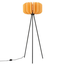 Luminosa Lighting Luminosa Mula Tripod Floor Lamp Yellow, Black 1X E27 - thumbnail 2