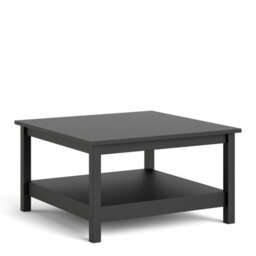 Furniture To Go Barcelona Coffee Table In Matt Black - thumbnail 1