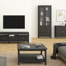 Furniture To Go Barcelona Coffee Table In Matt Black - thumbnail 4