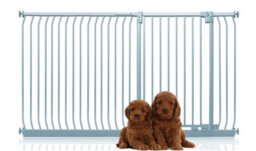 Bettacare Extra Tall Elite Dog Gate, 189Cm - 198Cm, Matt Grey, Extra Tall 96.8Cm In Height, Pressure Fit Pet Gate - thumbnail 1