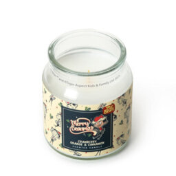 Mr Bean Cranberry, Orange & Cinnamon  Scented Candle  140G (1-Wick) - thumbnail 2