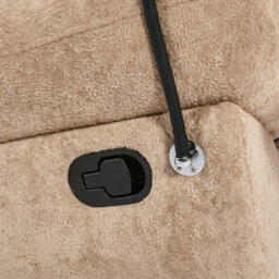 More4Homes Phoenix Manual Recliner Swivel & Rocker Teddy Boucle Fabric Chair - thumbnail 7
