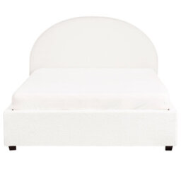 Beliani Ottoman Bed Boucle Vaucluse 140 X 200 Cm (Eu Double) Off-White - thumbnail 7