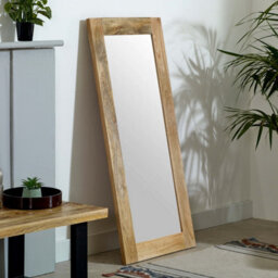 Alphon Mango Wooden Mirror Extra Long - thumbnail 1