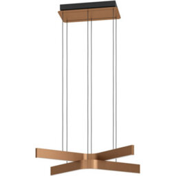 Loops Stylish Modern Bronze And Black Pendant Ceiling Light For Contemporary Homes - thumbnail 3