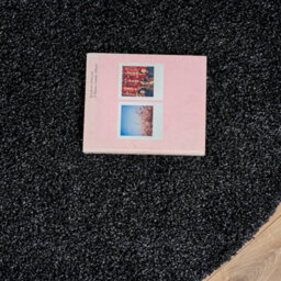 Bravich Charcoal Thick Shaggy Circle  Rug - California - 150Cm - thumbnail 7