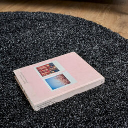 Bravich Charcoal Thick Shaggy Circle  Rug - California - 150Cm - thumbnail 3