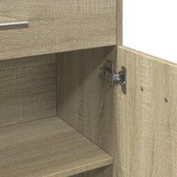 Walplus Bathroom Cabinet Sonoma Oak 60X33X80 Cm Engineered Wood - thumbnail 9