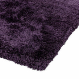 Purple Handmade , Luxurious , Modern , Plain , Shaggy , Sparkle Easy To Clean Rug For Living Room, Bedroom - 70Cm X 140Cm - thumbnail 2