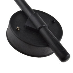 Kenable Wall-Mounted Outdoor Garden Lamp Ip44 Hanging Lantern E27 Light Black - thumbnail 3