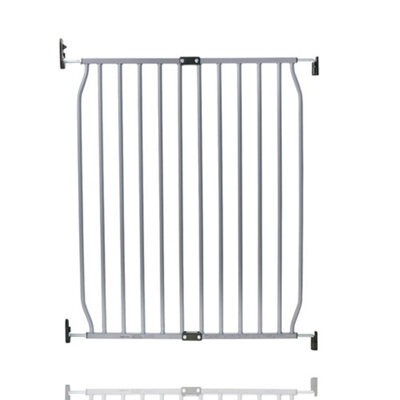 Safetots Eco Screw Fit Baby Gate, Grey, 70Cm - 80Cm, Stair Gate For Toddler And Baby, Screw Fit Safety Barrier - image 1