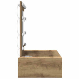 Walplus Dressing Table Brown 83 X 40 X 70 Cm Engineered Wood - thumbnail 6