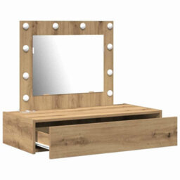 Walplus Dressing Table Brown 83 X 40 X 70 Cm Engineered Wood - thumbnail 4