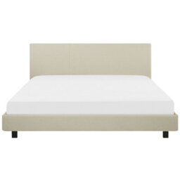 Beliani Waterbed Fabric Albi 180 X 200 Cm (Eu Super King) Beige - thumbnail 4