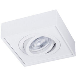 Milagro Spot Light Nusa  Square White Moveable Light Source Great Spotlight Upgrade Easy Clip Fitting High Quality Finish 1Xgu10 - thumbnail 3