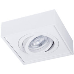 Milagro Spot Light Nusa  Square White Moveable Light Source Great Spotlight Upgrade Easy Clip Fitting High Quality Finish 1Xgu10 - thumbnail 7