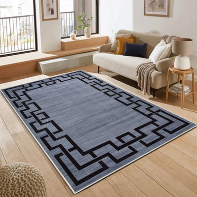 Bedlooms Nico Living Room Rugs, Non-Slip Modern Area Medium Rug 120X170Cm, Washable Dining Room Rug - image 1