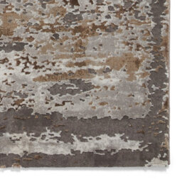 Grey Beige Abstract Modern Easy To Clean Rug For Dining Room Bed Room And Living Room-160Cm X 220Cm - thumbnail 5
