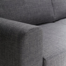 Furniture To Go Omaha Set Of 2 X 3 Seater Sofas In Basel Dark Grey Fabric - thumbnail 9