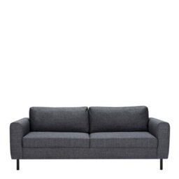 Furniture To Go Omaha Set Of 2 X 3 Seater Sofas In Basel Dark Grey Fabric - thumbnail 3