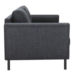 Furniture To Go Omaha Set Of 2 X 3 Seater Sofas In Basel Dark Grey Fabric - thumbnail 6