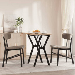 Berkfield Dining Table Legs Y-Frame 50X40X73 Cm Steel - thumbnail 3