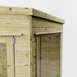 Mercia 7X11 Ft Pent Wooden Summer House With Double Door & 2 Windows - thumbnail 6