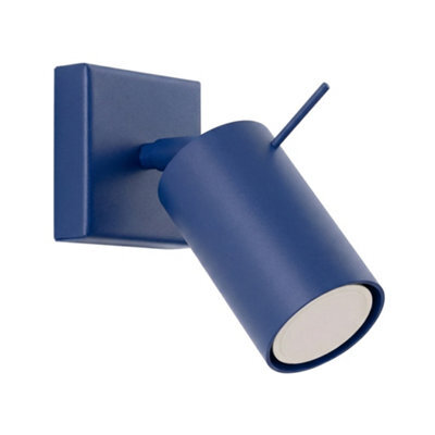 Sollux Lighting Ring Steel Ultramarine 1 Lights Modern Wall Lamps - image 1