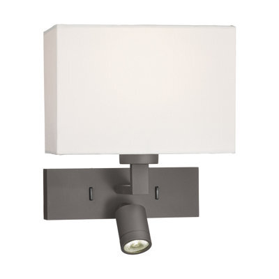 DAR Modena Wall Light With Led In Bronze (Bracket Only) - image 1