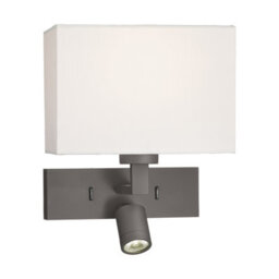 DAR Modena Wall Light With Led In Bronze (Bracket Only) - thumbnail 1