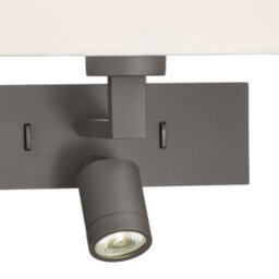 DAR Modena Wall Light With Led In Bronze (Bracket Only) - thumbnail 2