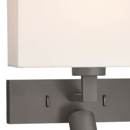 DAR Modena Wall Light With Led In Bronze (Bracket Only) - thumbnail 3
