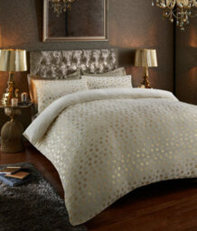 Smart Living Teddy Bear Fluffy Bedding Set, Thermal Warm & Cosy Super Soft Fleece Duvet Cover Set With Pillowcases - Cream