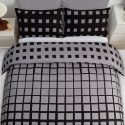 Grace Super King Duvet Set Premium Microfiber Superking Duvets Sets 3 Pcs Ultrasoft Hypoallergenic With Zipper Closure - thumbnail 4