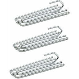 24 Pack Thick Curtain Hooks For Pinch Pleat Curtain Headers, Door Curtains, And Window Curtains - thumbnail 1