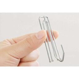 24 Pack Thick Curtain Hooks For Pinch Pleat Curtain Headers, Door Curtains, And Window Curtains - thumbnail 3