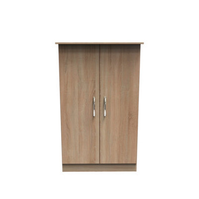 Hampshire Double Midi Wardrobe In Bardolino Oak (Ready Assembled) - image 1