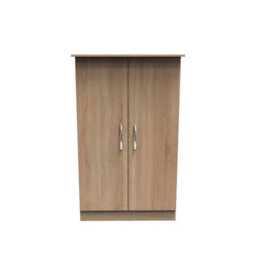 Hampshire Double Midi Wardrobe In Bardolino Oak (Ready Assembled) - thumbnail 1