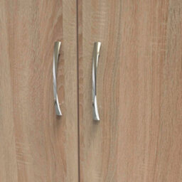 Hampshire Double Midi Wardrobe In Bardolino Oak (Ready Assembled) - thumbnail 4