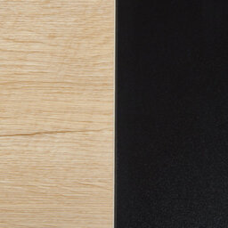 Beliani Home Office Desk Harper Black 100 Cm 48 Cm With Drawers - thumbnail 9
