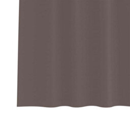 Berkfield Modern Curtains With Curtains 2 Pcs Dark Brown Polyester - thumbnail 6
